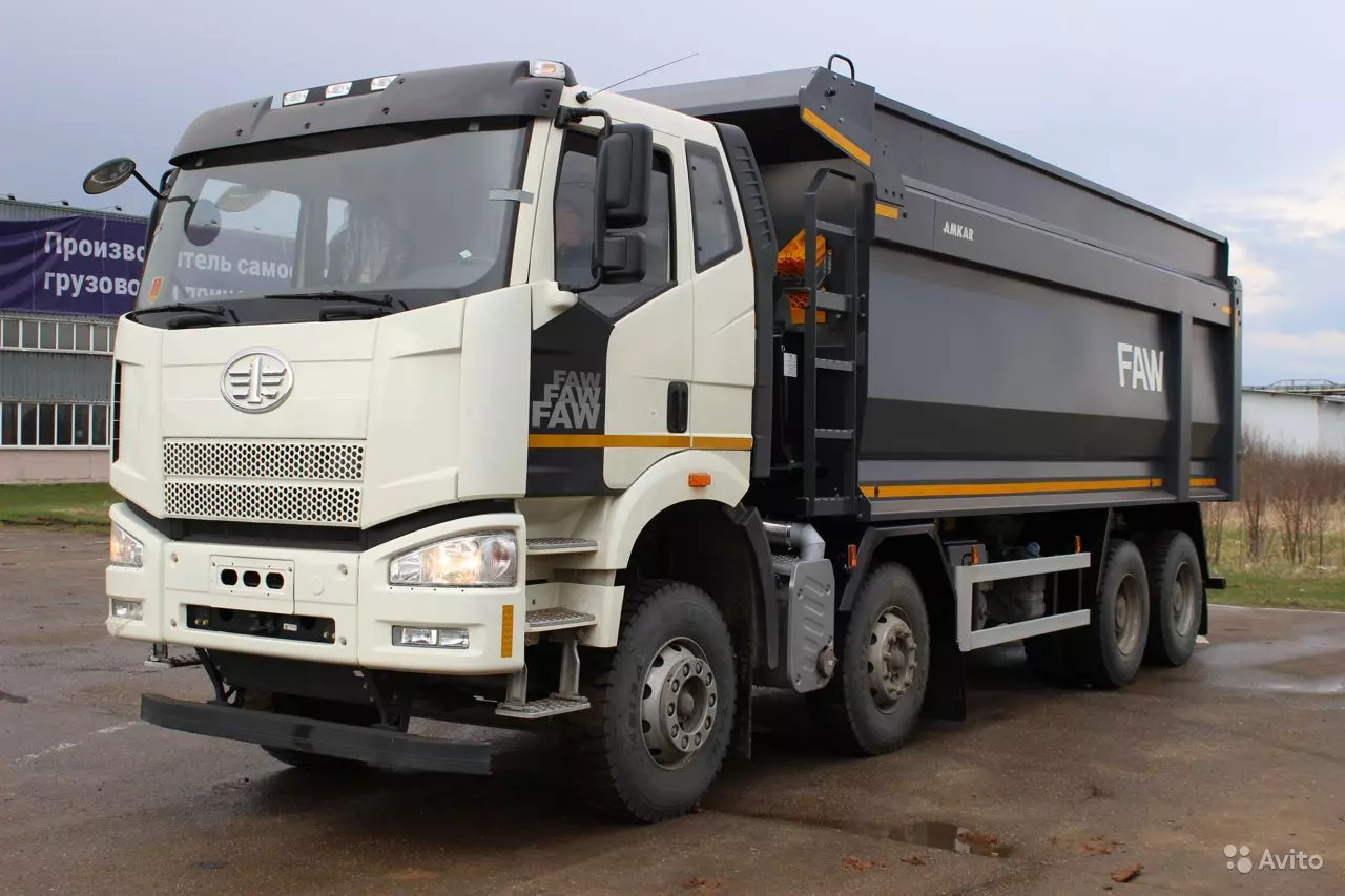 Самосвалы FAW в лизинг: преимущества и условия