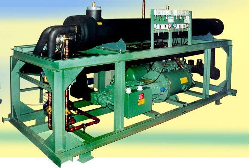 Водоохлаждающие установки - холодильные машины для охлаждения жидкостей