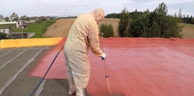 Ремонт плоской кровли: основные этапы работы