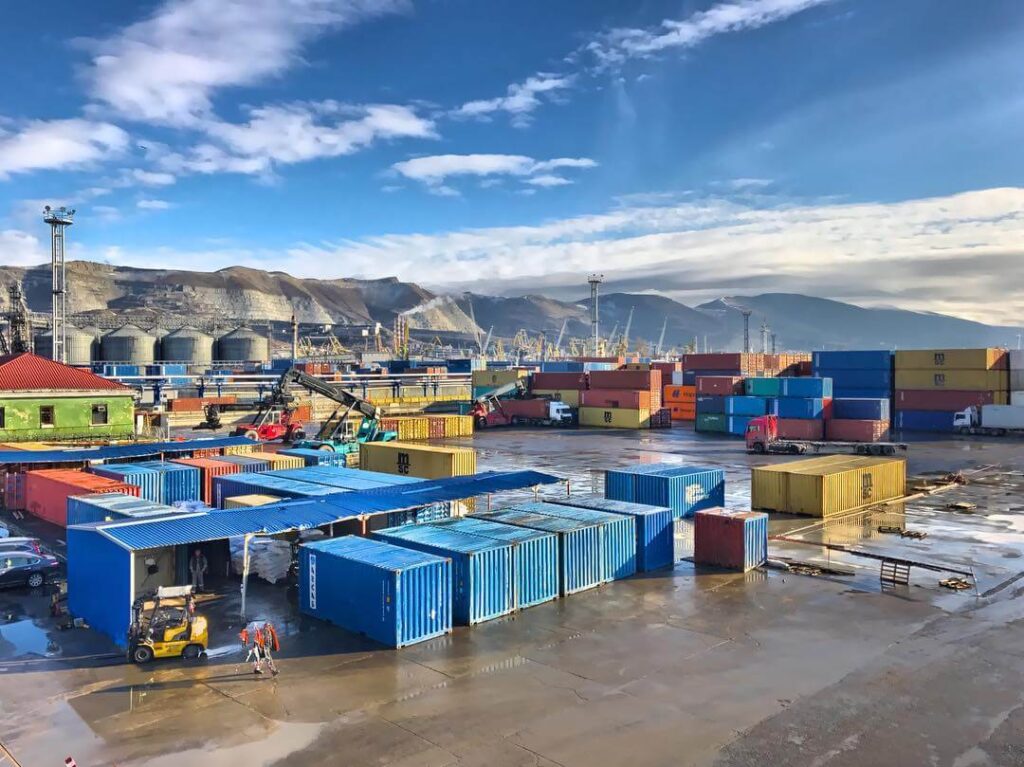 Контейнерный терминал Новороссийск | M-Depo